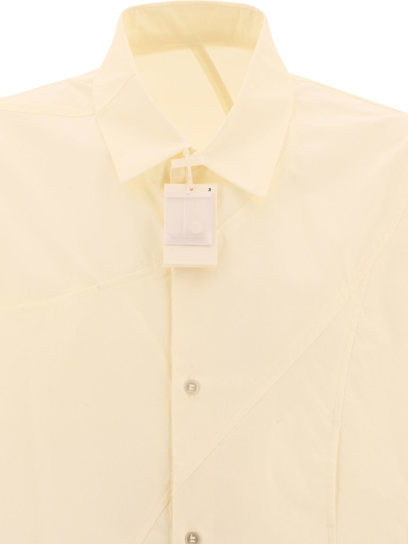 POST ARCHIVE FACTION (PAF) White 6.0 Center shirt